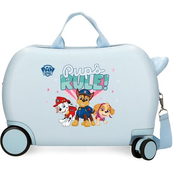 MALETA ABS PUPS RULES PATRULLA CANINA PAW PATROL 45CM image 1