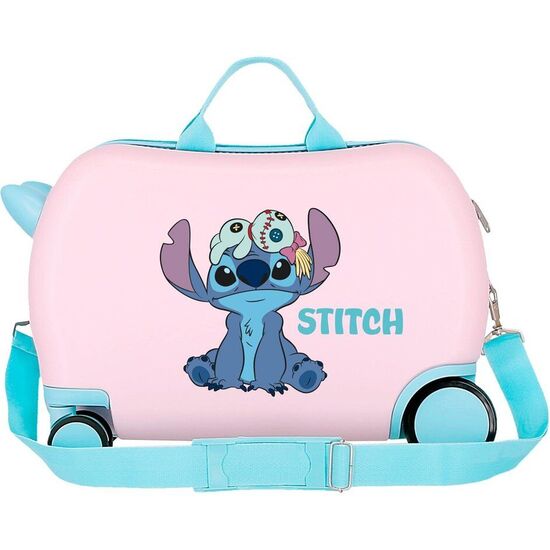 MALETA ABS IN THE WORLD STITCH DISNEY 45CM image 0