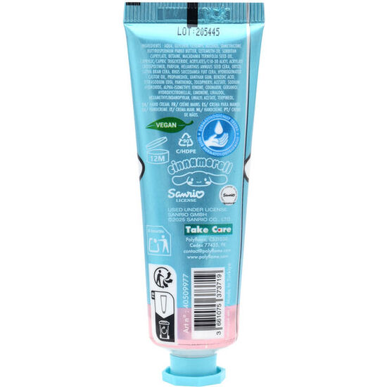CREMA DE MANOS CINNAMOROLL HELLO KITTY 30ML image 1