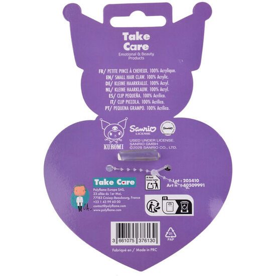 PINZA PELO PREMIUM KUROMI HELLO KITTY image 2