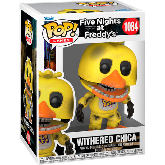 FIGURA POP FIVE NIGHTS AT FREDDYS WITHERED CHICA image 0