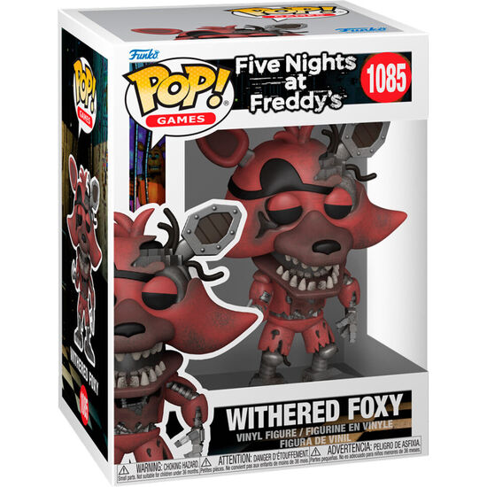 FIGURA POP FIVE NIGHTS AT FREDDYS WITHERED FOXY image 0