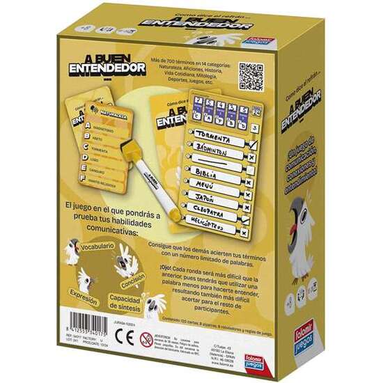 JUEGO A BUEN ENTENDEDOR. PRUEBA TU HABILIDAD PARA COMUNICARTE DE FORMA EFICIENTE. image 1