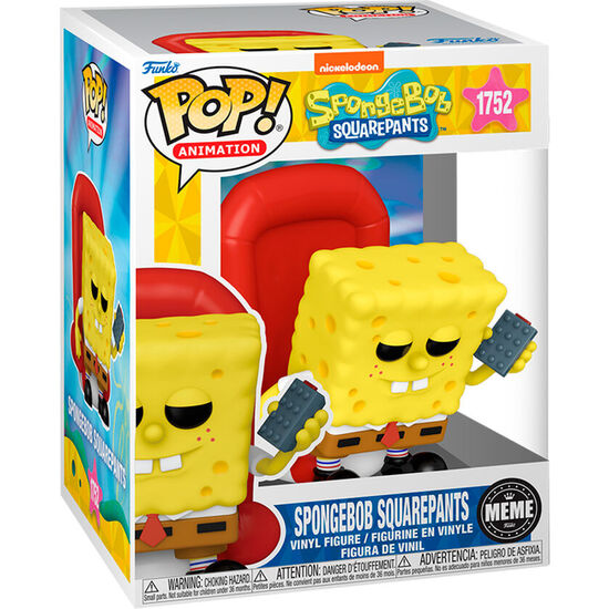 FIGURA POP PREMIUM MEME BOB SPONJA SPONGEBOB SQUAREPANTS image 0