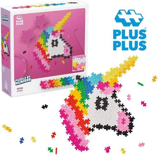 JUEGO UNICORNIO 250 PIEZAS PUZZLE BY NUMBE image 2