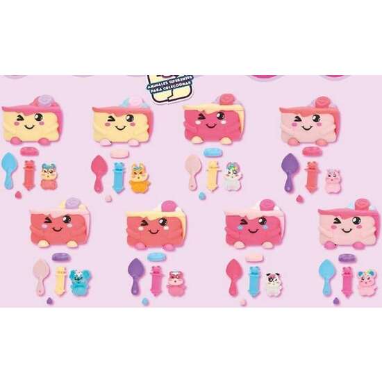 JUEGO INTERACTIVO BREAKEEZ CAKES, ROMPE EL PASTEL Y DESCUBRE A TU MASCOTA. ALIMENTALA CON SLIME Y MIRA SU BARRIGA CRECER. INCLUYE SILLA, SNAKC Y JERINGUILLA image 2