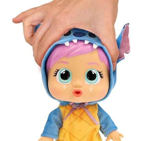 MUÑECO BEBE LLORON STITCH LOVING CARE. INCLUYE BIBERON Y CHUPETE image 1