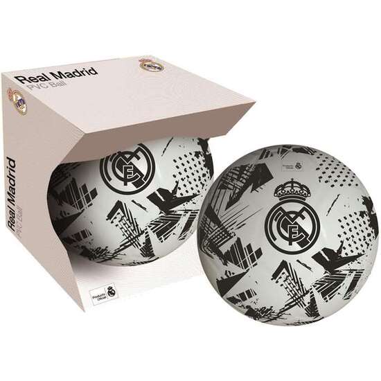 PELOTA REAL MADRID EN ESTUCHE INDIVIDUAL 220 MM 320 GR. image 0