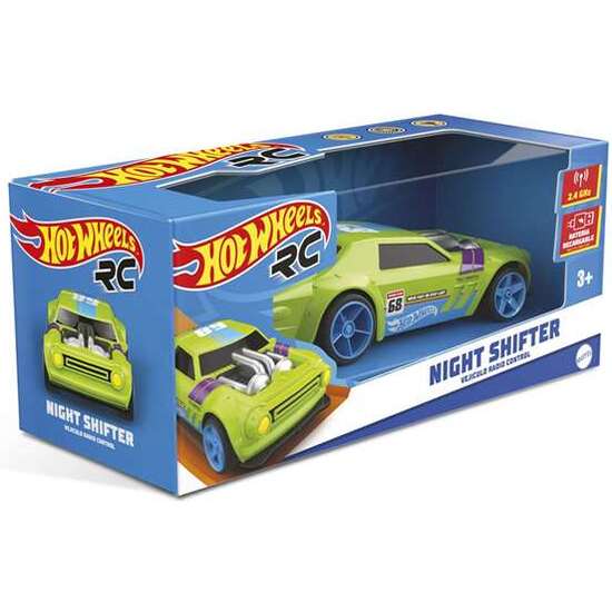 COCHE HOT WHEELS SHIFTER 2,4 GHZ ESCALA 1:16 - MODELOS SURTIDOS image 0