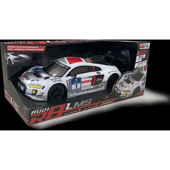 COCHE AUDI R8 FOG MAKER, CON LUCES Y SONIDOS.ESCALA 1:14 image 1