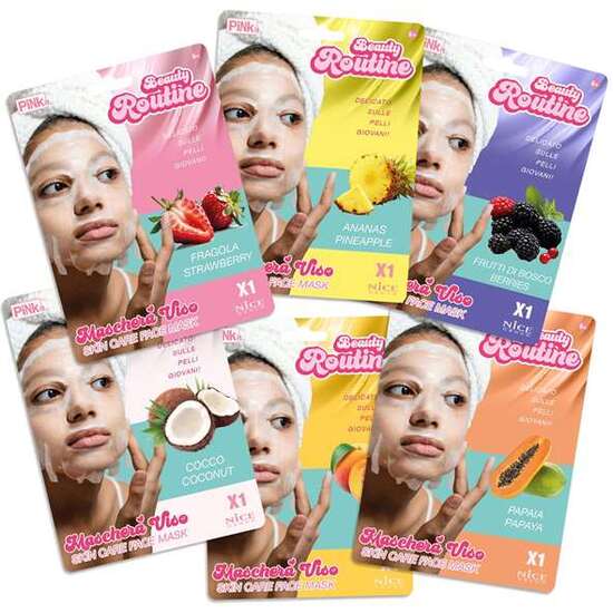 MASCARILLA FACIAL HIDRATANTE DE FRUTAS.  - MODELOS SURTIDOS image 0