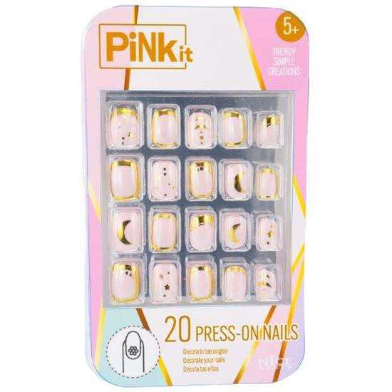 SET DE UNAS ADHESIVAS PINK IT image 3