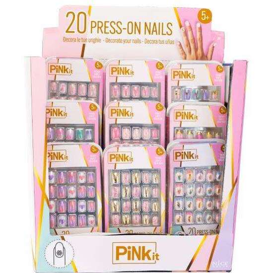 SET DE UNAS ADHESIVAS PINK IT image 4