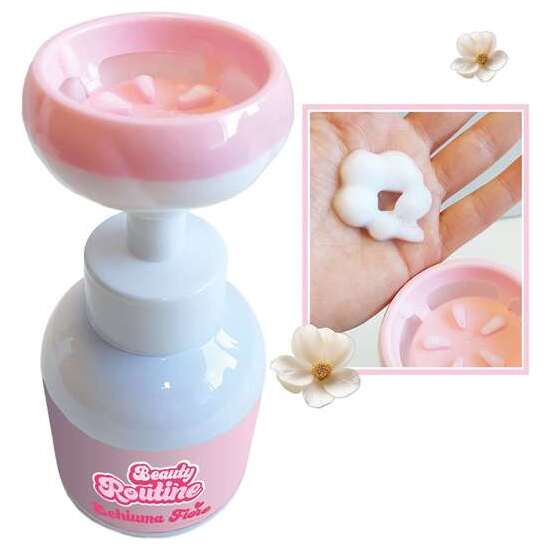 ESPUMA LIMPIADORA CON DOSIFICADOREN FORMA DE FLOR. 300 ML image 0