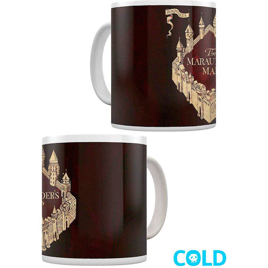 TAZA TERMICA MAPA MERODEADOR HARRY POTTER MAGICA image 0