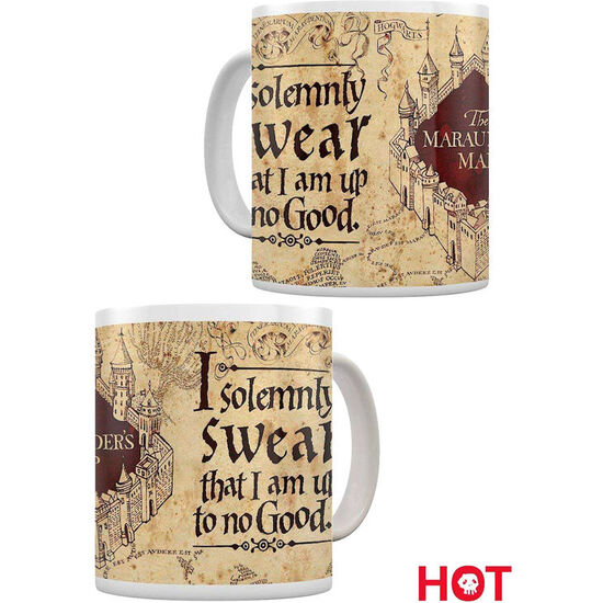 TAZA TERMICA MAPA MERODEADOR HARRY POTTER MAGICA image 1