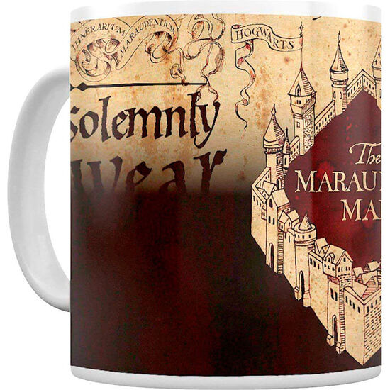 TAZA TERMICA MAPA MERODEADOR HARRY POTTER MAGICA image 2