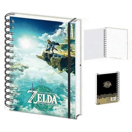 CUADERNO A5 LENTICULAR THE LEGEND OF ZELDA image 0