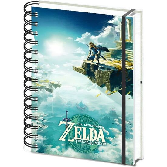 CUADERNO A5 LENTICULAR THE LEGEND OF ZELDA image 1
