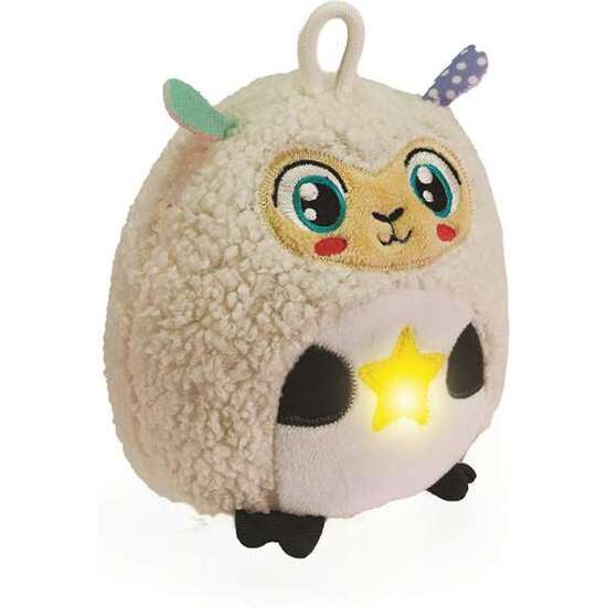 PELUCHE OVEJITA BRILLANTE CON SONIDOS. 16X12X12 CM image 1
