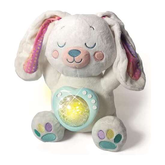 PELUCHE CONEJITO POLAR AURORA BOREAL CON LUZ Y SONIDOS. image 1