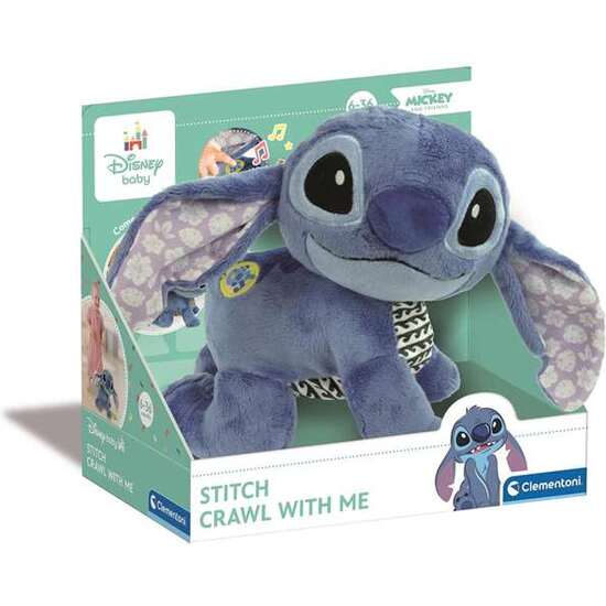 PELUCHE STITCH GATEOS CON SONIDOS  26X23X16 CM image 0