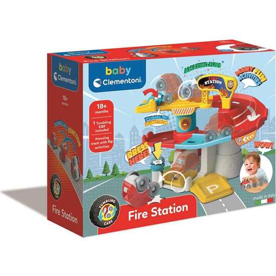 PISTA GARAJE ESTACIÓN DE BOMBEROS 38,2X29X10 CM image 0