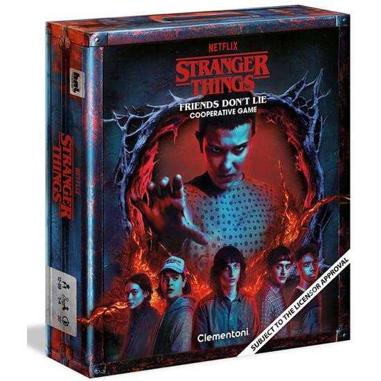 PUZZLE STRANGER THINGS  FRIENDS DONT LIE image 0