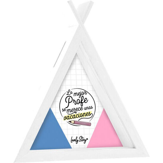HUCHA TIPI - LA MEJOR PROFE SE MERECE UNAS VACACIONES image 0