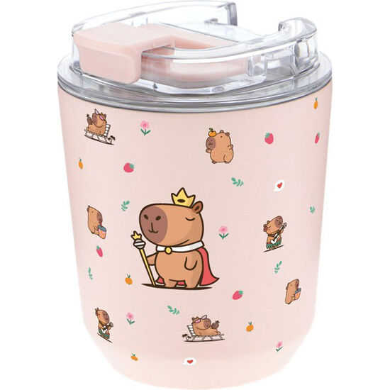 VASO TERMICO CAFE MAJESTY CAPIBARA 280ML image 0