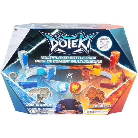 JUEGO DOTEKI PACK DE COMBATE.UTILIZA PROYECTILES, ESQUIVA ATAQUES Y GESTIONA TU CONTADOR DE VIDA PARA ALZARTE CON LA VICTORIA image 0