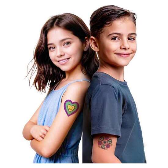 JUEGO CREA TUS TATUAJES.UN TATUAJE TEMPORAL CON UN ACABADO INCREÍBLE image 2