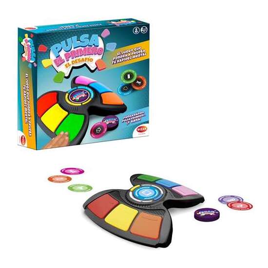 JUEGO PULSA EL PRIMERO EL DESAFIO. image 1