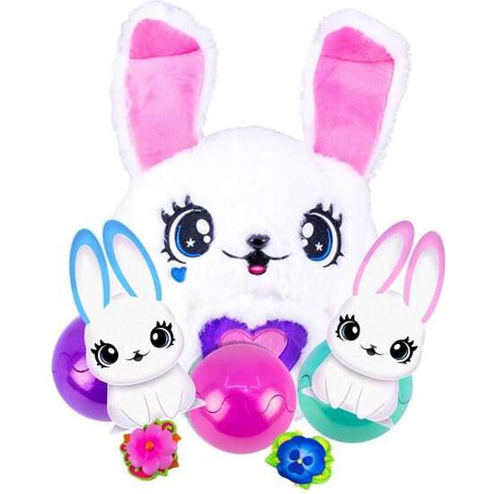 PELUCHE INTERACTIVO MAMA BUNNY Y SUS BEBES SORPRESA. image 0