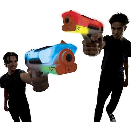 JUEGO LASERX NEXT LEVEL PACK DOBLE.ACTIVA EL ESCUDO DE ENERGÍA Y PROTÉGETE, CON 2 MODOS DE DISPARO image 4