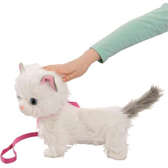 PELUCHE GATITA MIMI MIMITOS.ACARÍCIALA Y EMPEZARÁ ANDAR Y MAULLAR image 0