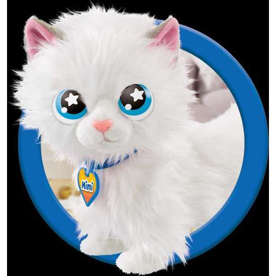 PELUCHE GATITA MIMI MIMITOS.ACARÍCIALA Y EMPEZARÁ ANDAR Y MAULLAR image 7