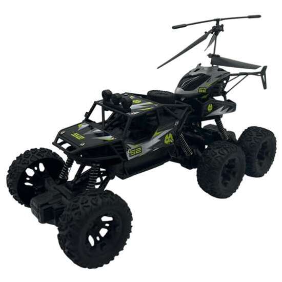 VEHÍCULO CICLON TIERRA AIRE.UN SOLO VEHÍCULO, DOS FORMAS DE JUGAR. CON SOLO PULSAR UN BOTÓN, CICLÓN SE TRANSFORMA EN UN HELICÓPTERO image 0