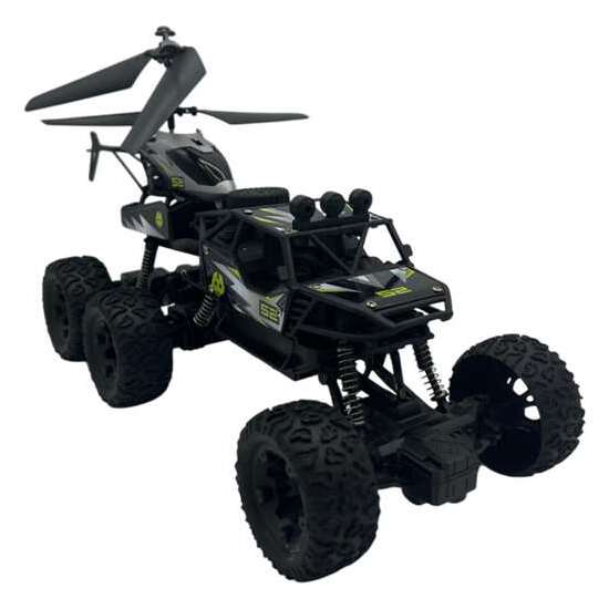 VEHÍCULO CICLON TIERRA AIRE.UN SOLO VEHÍCULO, DOS FORMAS DE JUGAR. CON SOLO PULSAR UN BOTÓN, CICLÓN SE TRANSFORMA EN UN HELICÓPTERO image 1