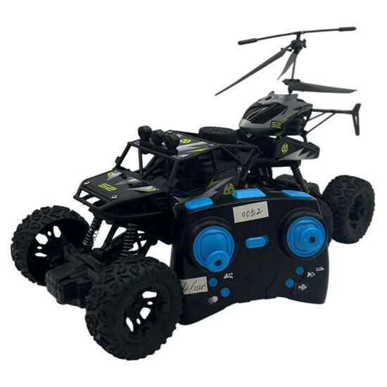 VEHÍCULO CICLON TIERRA AIRE.UN SOLO VEHÍCULO, DOS FORMAS DE JUGAR. CON SOLO PULSAR UN BOTÓN, CICLÓN SE TRANSFORMA EN UN HELICÓPTERO image 6