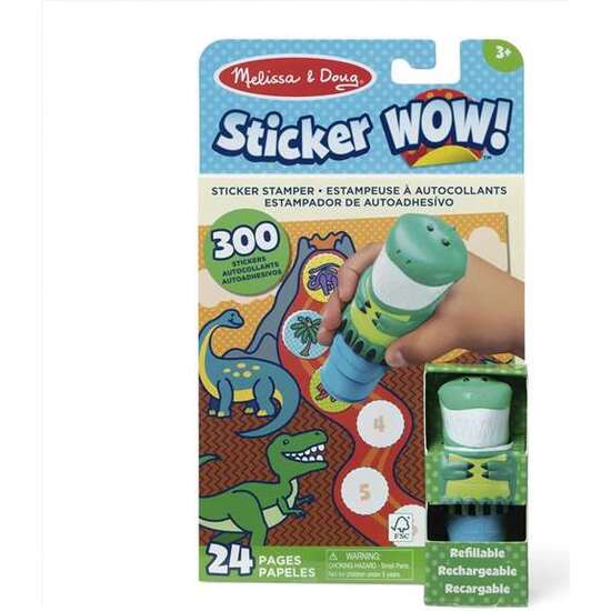 STICKER WOW DINOSAURIOS image 0