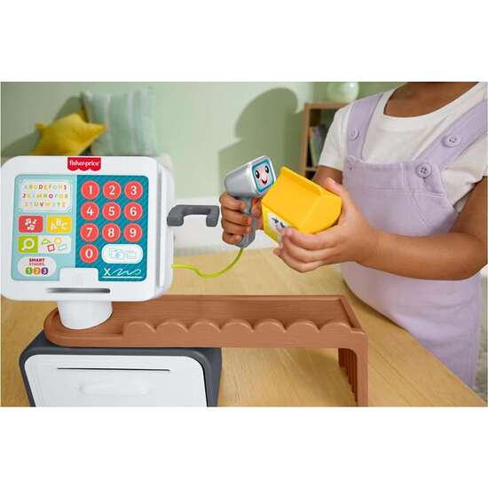 CAJA REGISTRADORA FISHER-PRICE CON CANCIONES , SONIDOS Y ACCESORIOS. 25X33X9 CM image 4