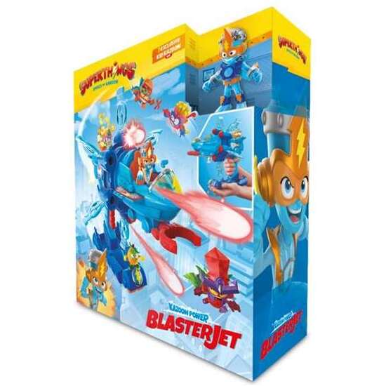 FIGURA SUPERTHINGS S BLASTER JET. CARGADOR DE PROYECTILES GIRATORIO CON 6 PROYECTILES. 39X33,5X13,5 CM image 0