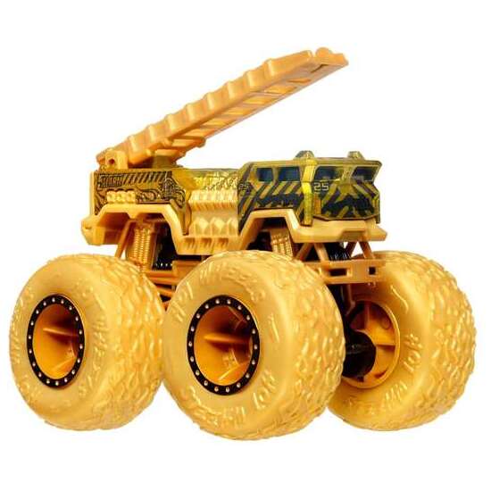 HOT WHEELS MONSTER TRUCKS COCHE DORADO REGALO image 4