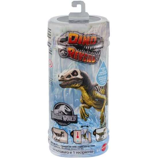 JURASSIC WORLD DINO REVEAL DINOSAURIO DE JUGUETE SORPRESA SURTIDO - MODELOS SURTIDOS image 0