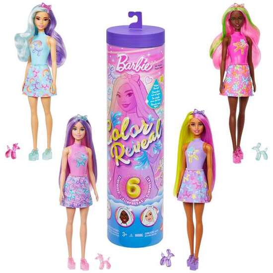 MUÑECA BARBIE COLOR REVEAL CIBER SERIES 32,50X8,50X8,50 CM - MODELOS SURTIDOS image 0