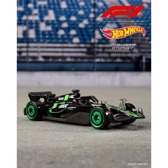COVHR HOT WHEELS PACK CON 5 VEHÍCULOS F1 ESCALA 1:64. image 3