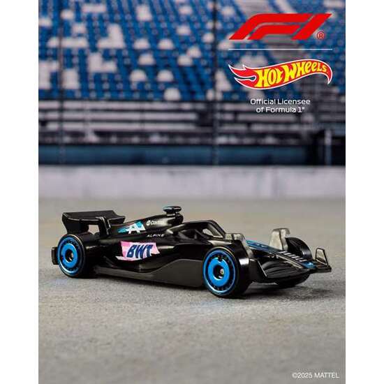 COVHR HOT WHEELS PACK CON 5 VEHÍCULOS F1 ESCALA 1:64. image 5