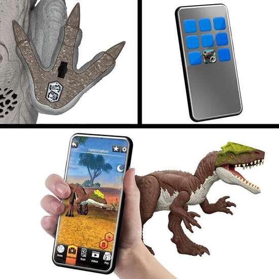 DINOSAURIO JURASSIC WORLD SAGA VILLANO MUTANTE CON SONIDOS.25,40X55,88X17,78 CM image 5