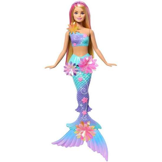 MUÑECA BARBIE SIRENA FLORECE RUBIA image 1